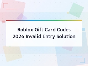Roblox Gift Card Code 2026 Invalid Entry Troubleshooting Guide and Fixes