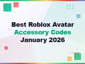 Best Roblox Avatar Accessory Codes for January 2026 – Free Items Guide