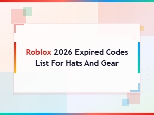 Roblox 2026 Expired Codes List for Free Hats and Gear