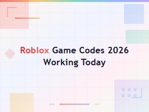 Roblox Game Codes 2026 Working Today – All Active Codes List